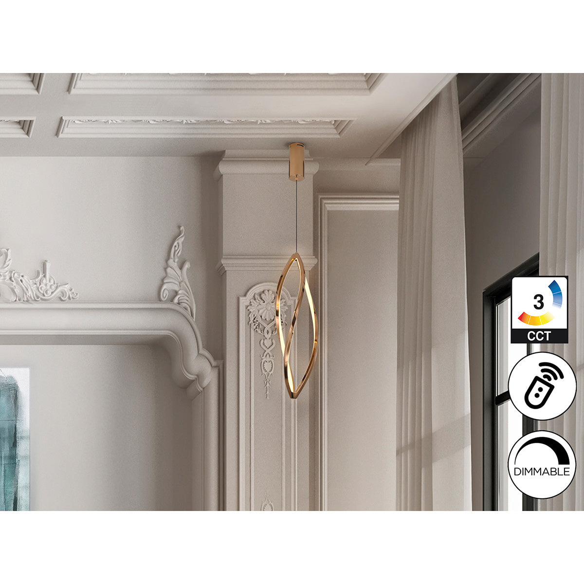 ADELE - LAMPĂ MICĂ ROZ GOLD