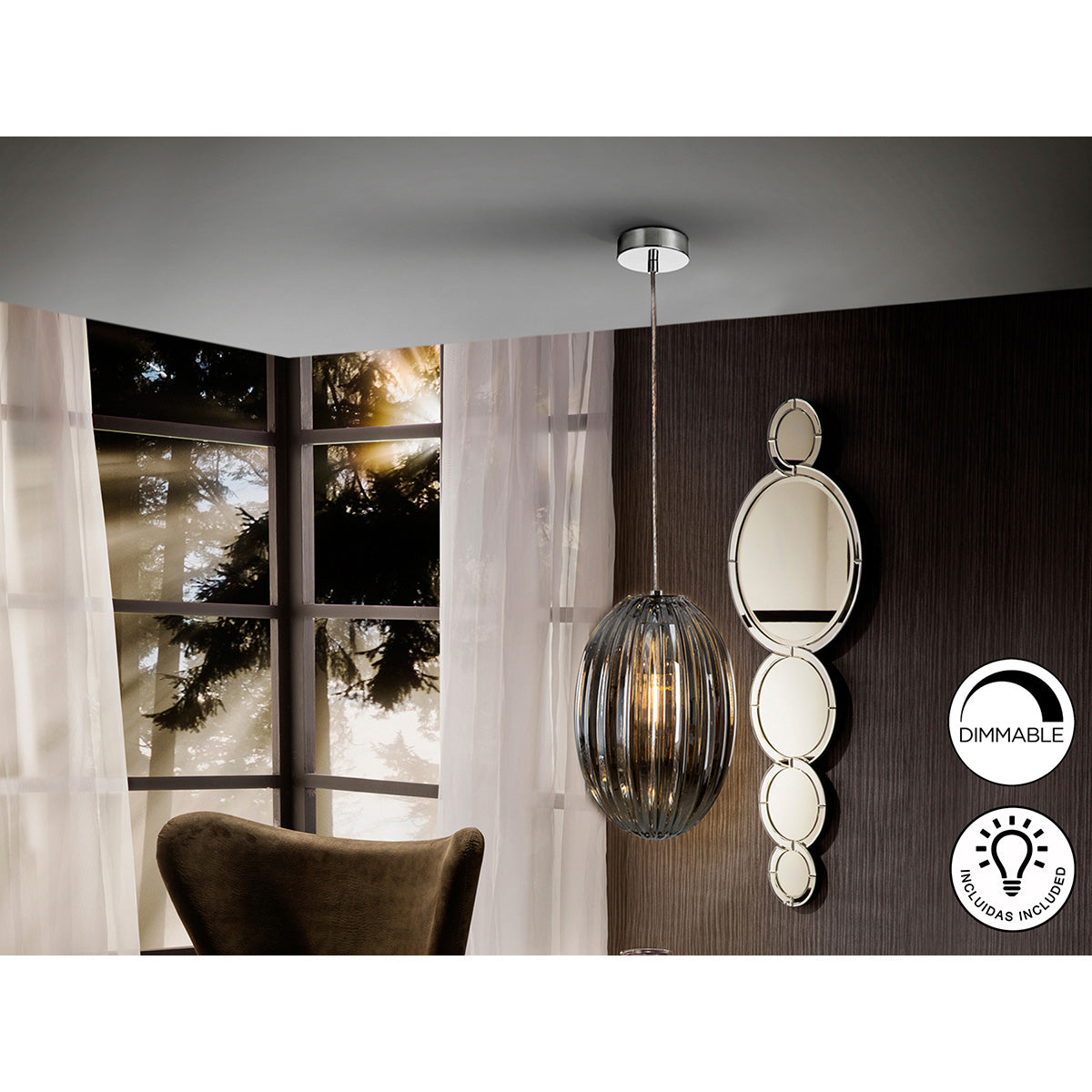 OVILA 1L LAMPĂ. FUM 20Ø