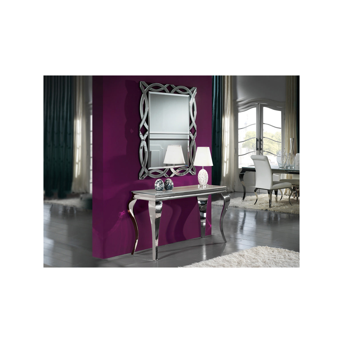 CONSOLĂ BAROCĂ, 120 CM.