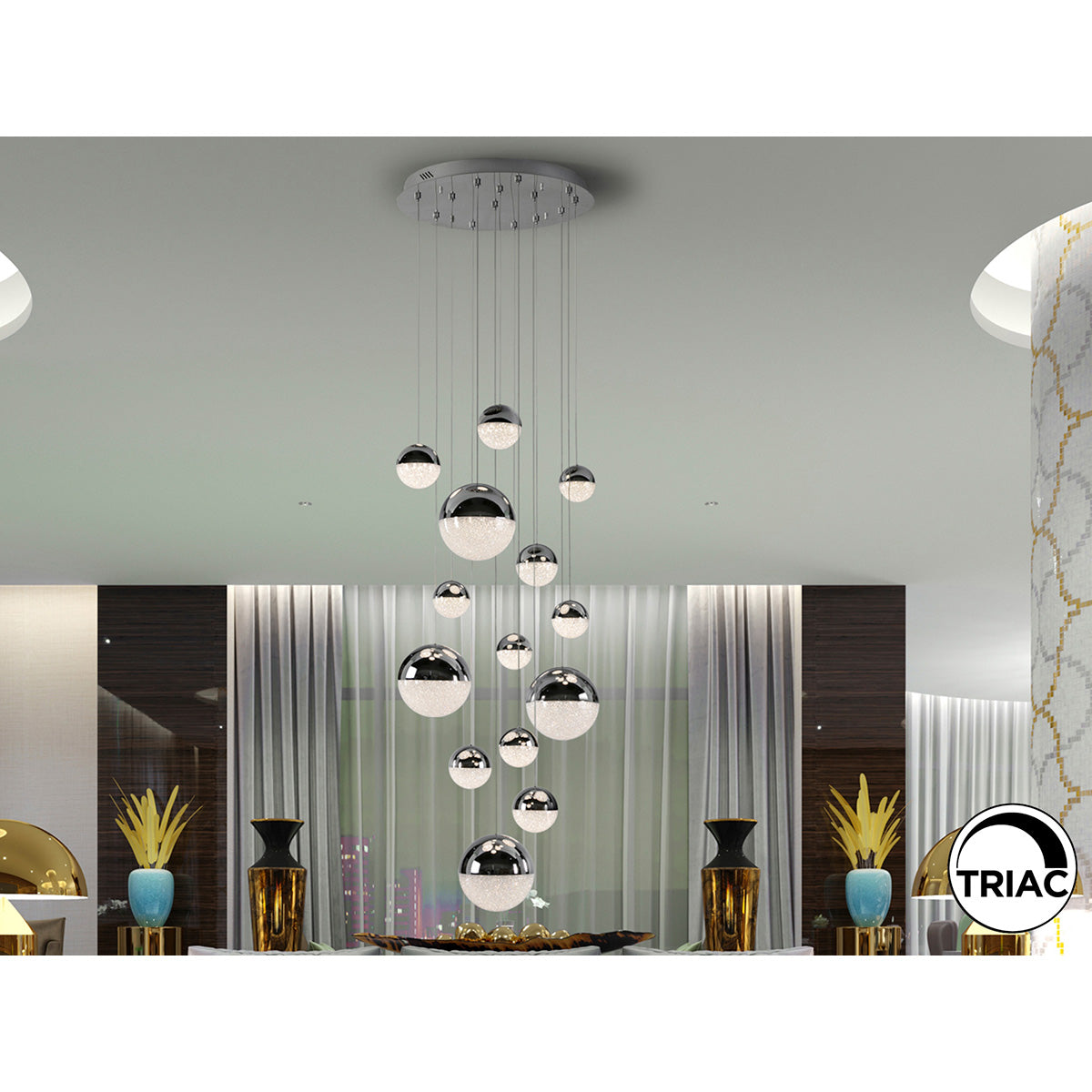 LAMPĂ LED SFERA 14L, 60 cm X 500 DIMMA