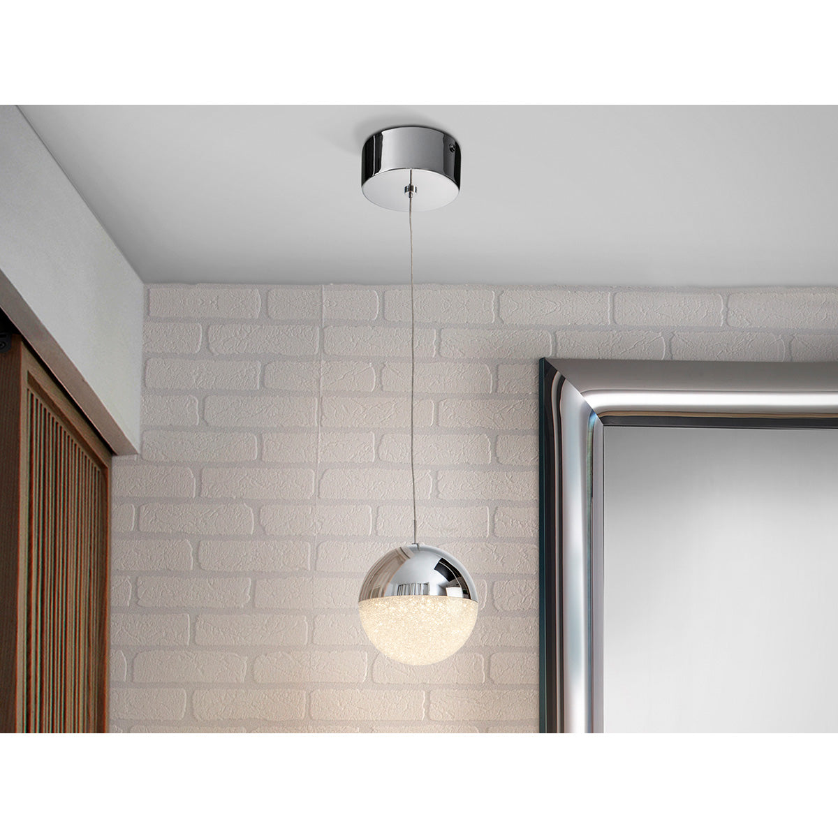 LAMPĂ LED SFERĂ 12 cm, 1L.