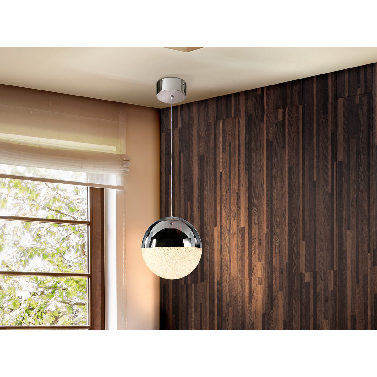 LAMPĂ LED SFERĂ 20 cm, 1L.