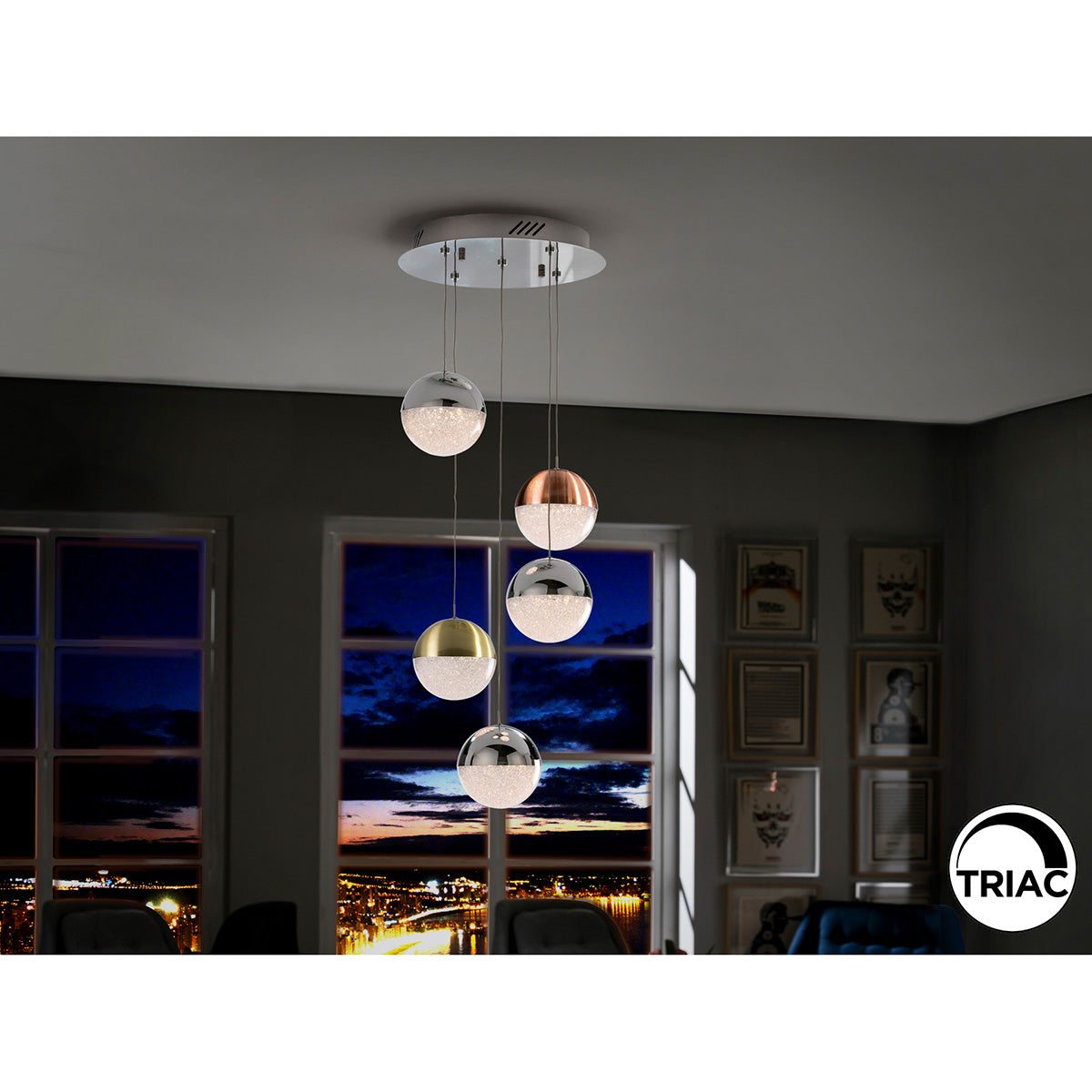 LAMPĂ LED SFERA 5L., CULOARE