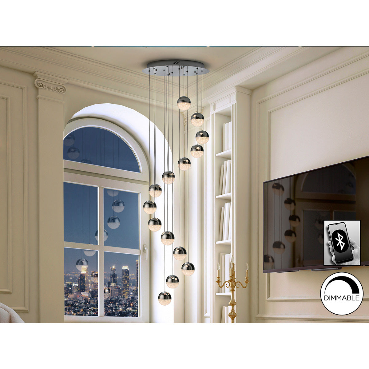 LAMPĂ LED SFERA 14L 50 cm DIMABILĂ