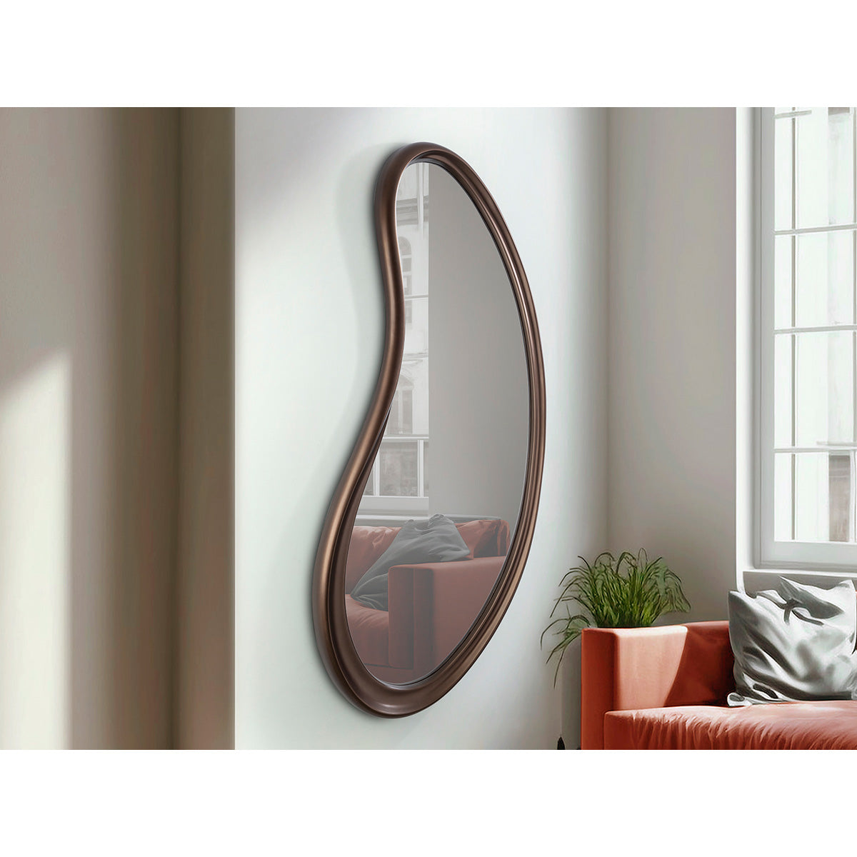 BRIGITTE - OGLINDA BRONZ ÎNCHIS