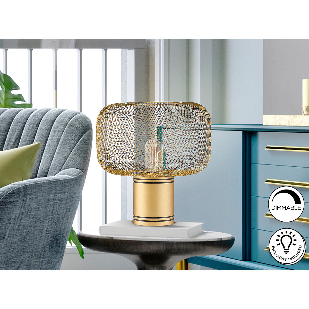 OSIRIS - LAMPĂ DE MASĂ 1L AUR UK