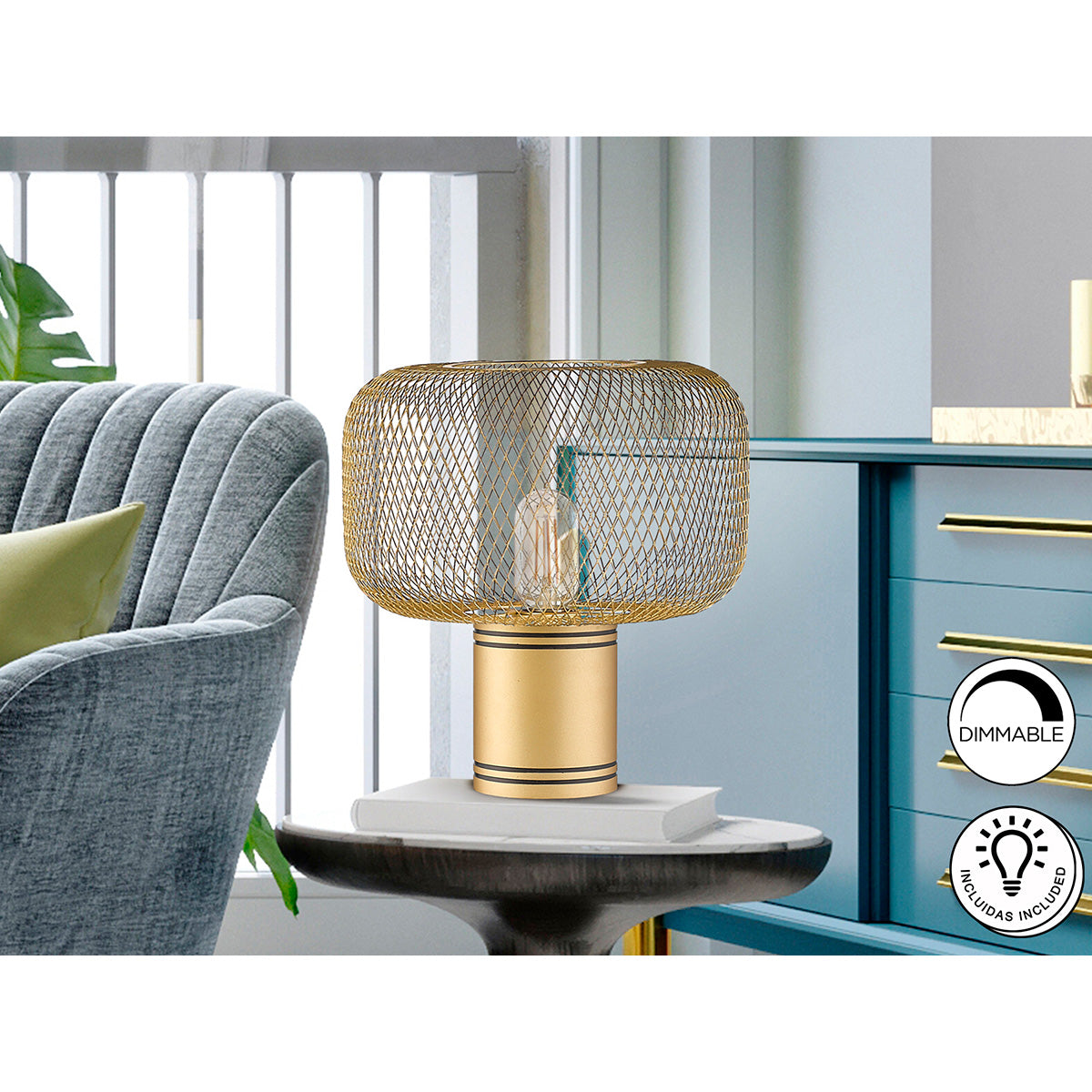 LAMPĂ OSIRIS 1L., AUR