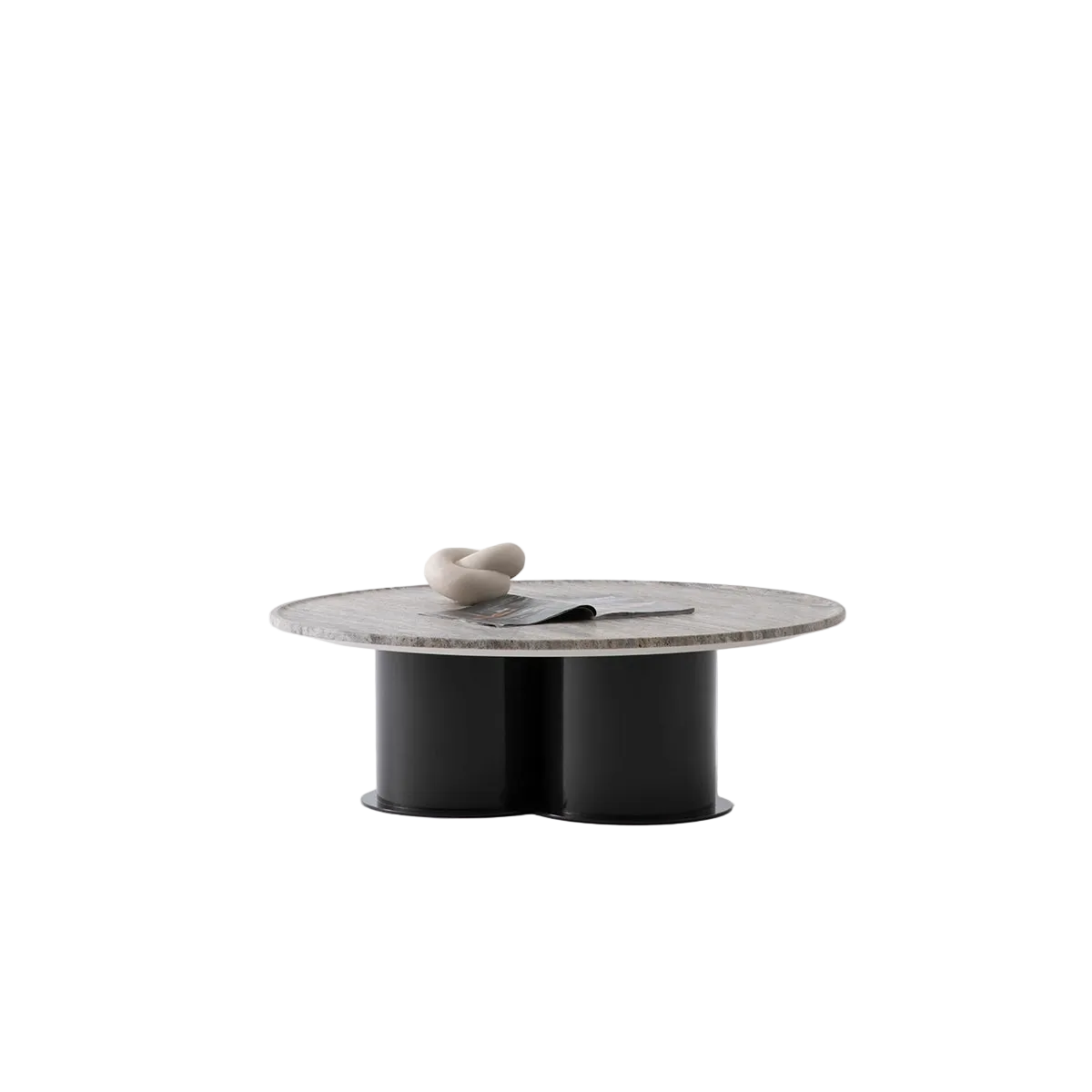 Masuta Cafea si Laterale TRIO – Design Rotund Modern