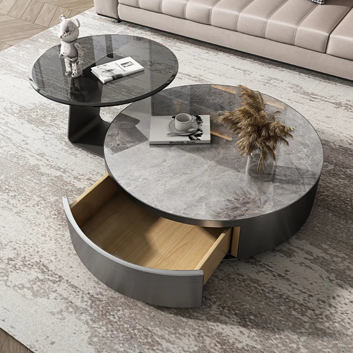 Tavolini Kuma – set da soggiorno moderno