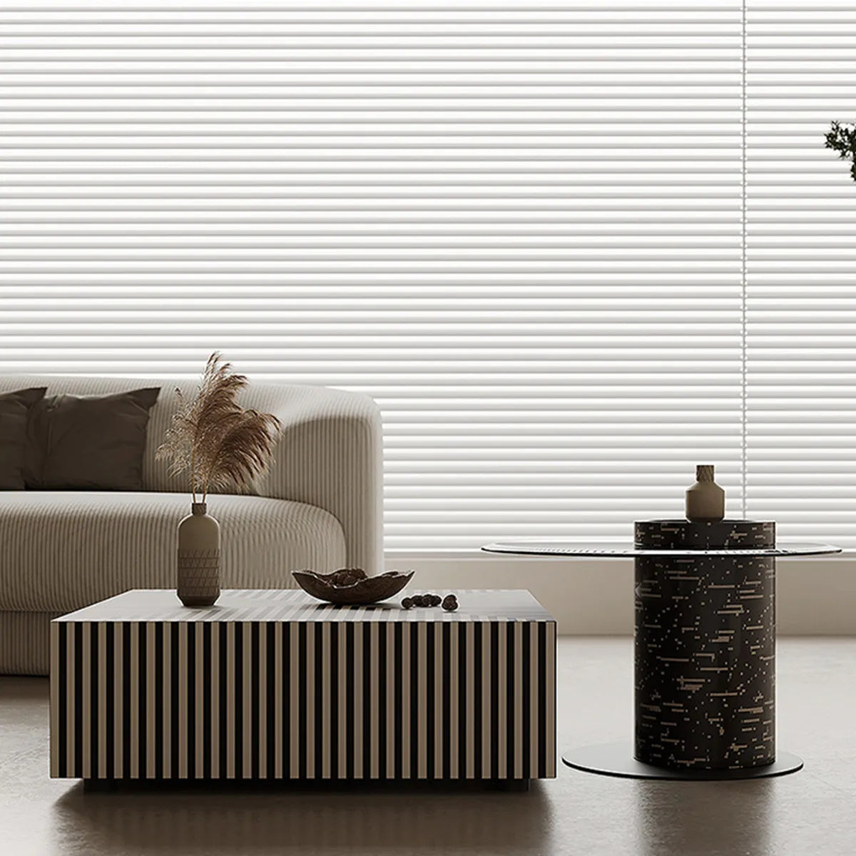 Tavolini da caffè Edna – set da soggiorno moderno