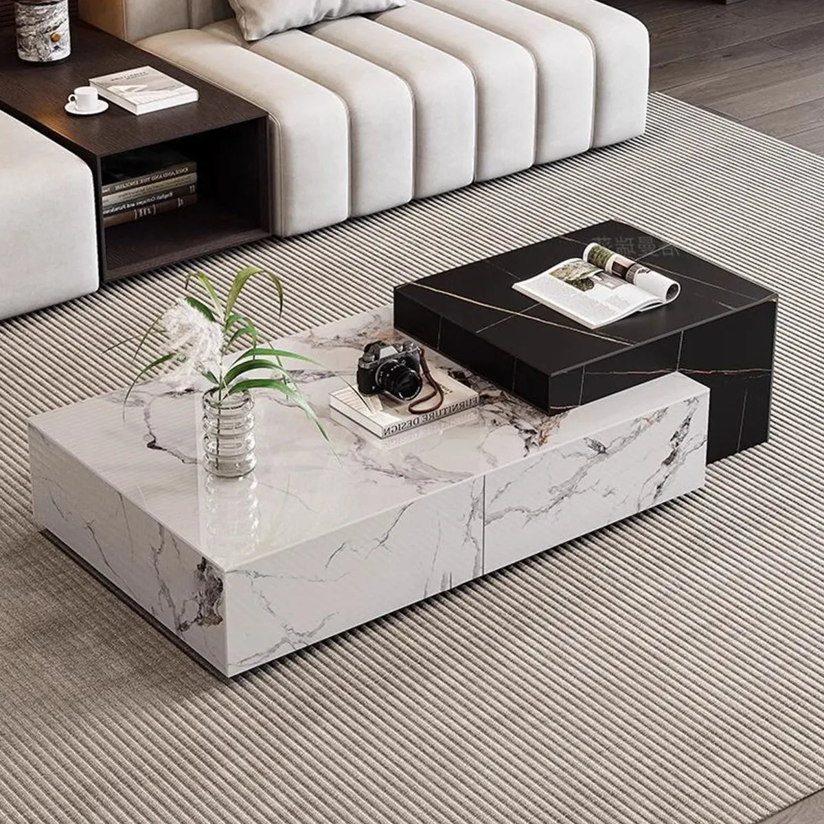 Tavolini da caffè Tiara – set da 2 pezzi