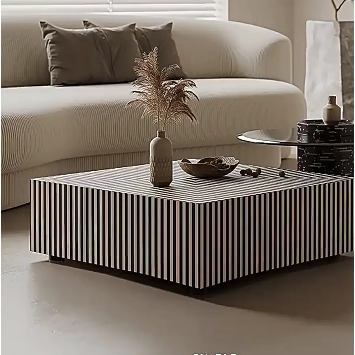 Tavolini da caffè Edna – set da soggiorno moderno