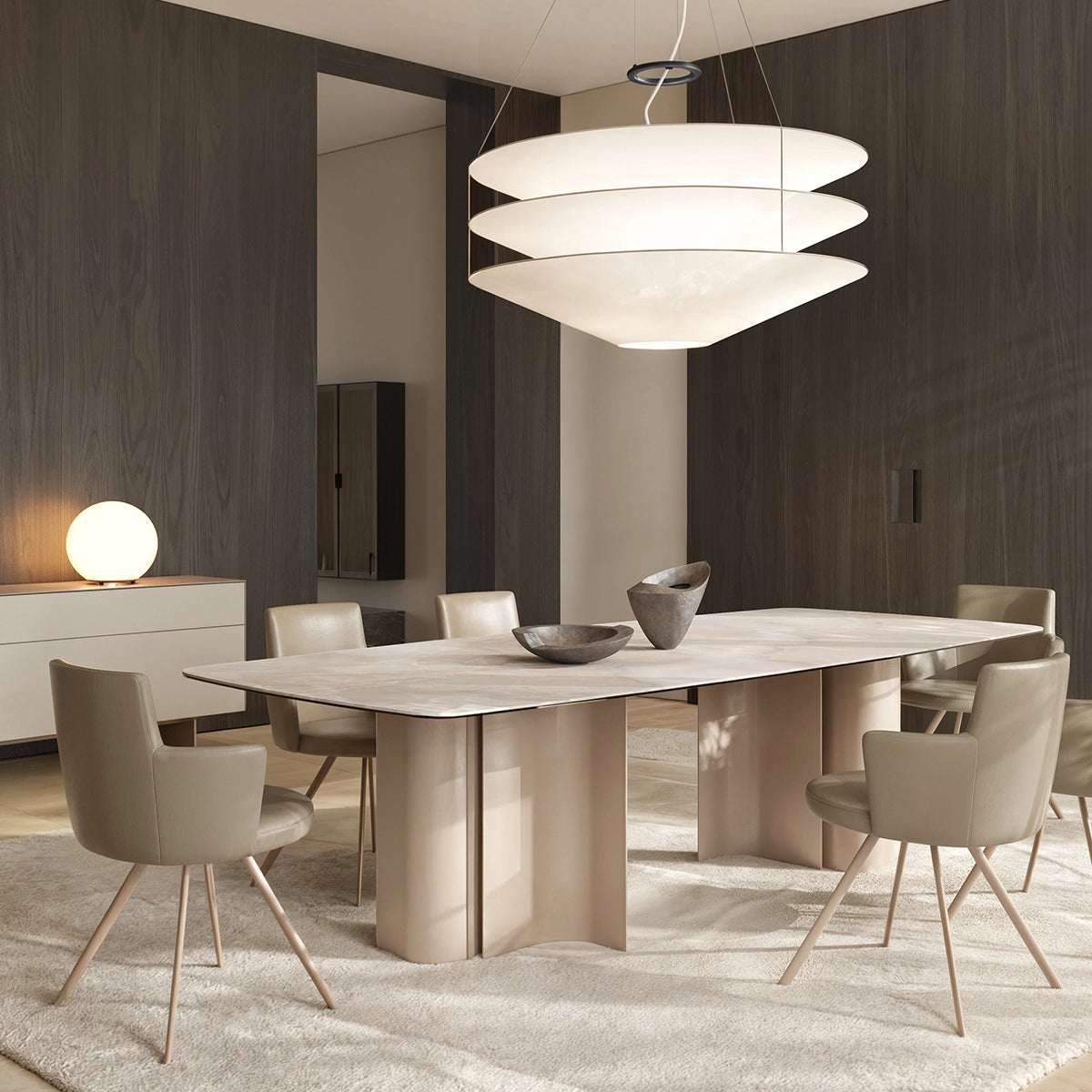 Masa Dining Pandora – Blat Ceramic 12 mm