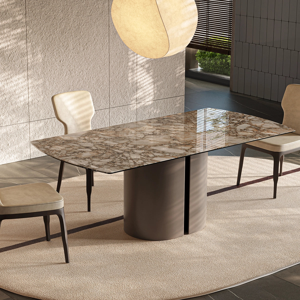 Masa Dining Vinci – Ceramic sau Lemn