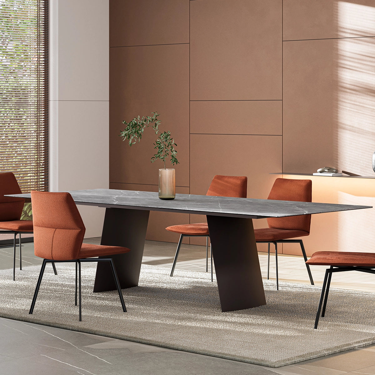 Masa Dining Quartz – Blat Ceramic 12 mm