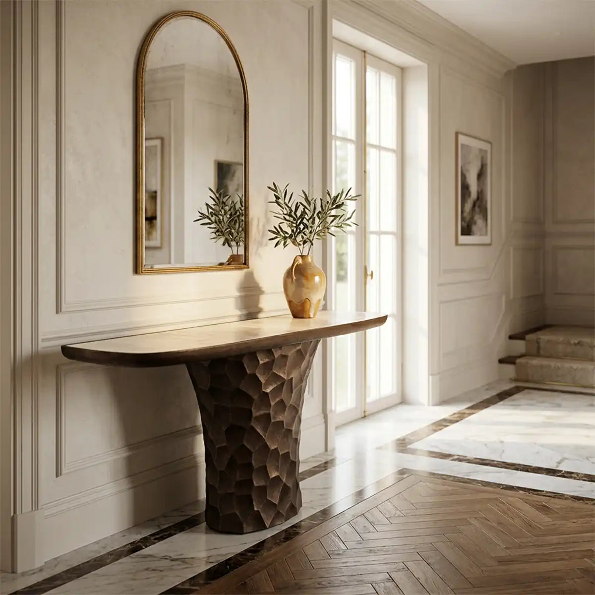 Masă toaleta Alero - Masă Modernă Pentru Sufragerie, 160 cm