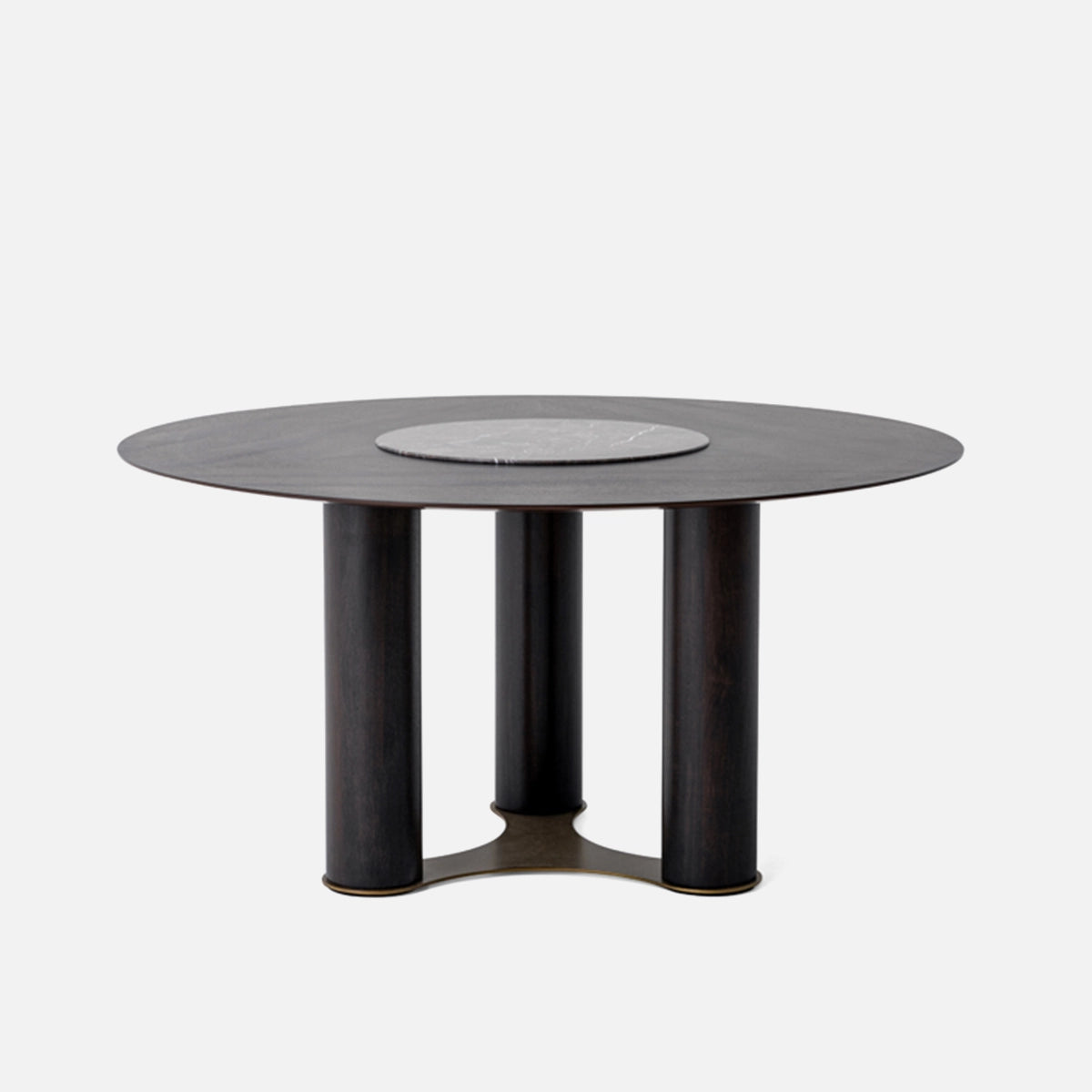 Masa Dining Tosca – Marmura Naturala si Lemn Nuc