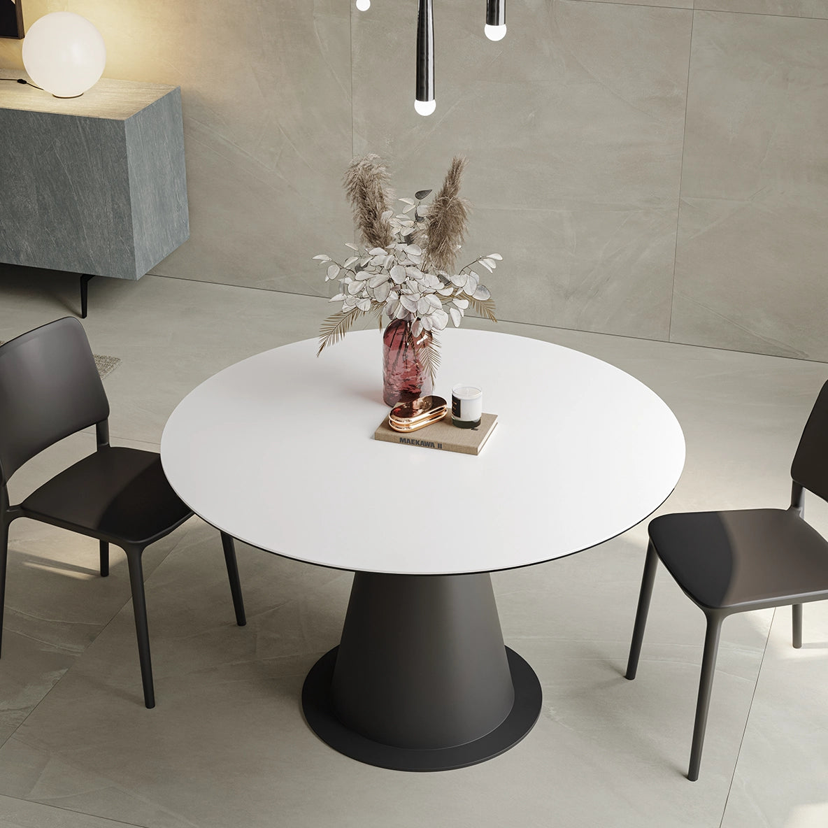 Masa Dining Luna – Blat Sticla sau Ceramic