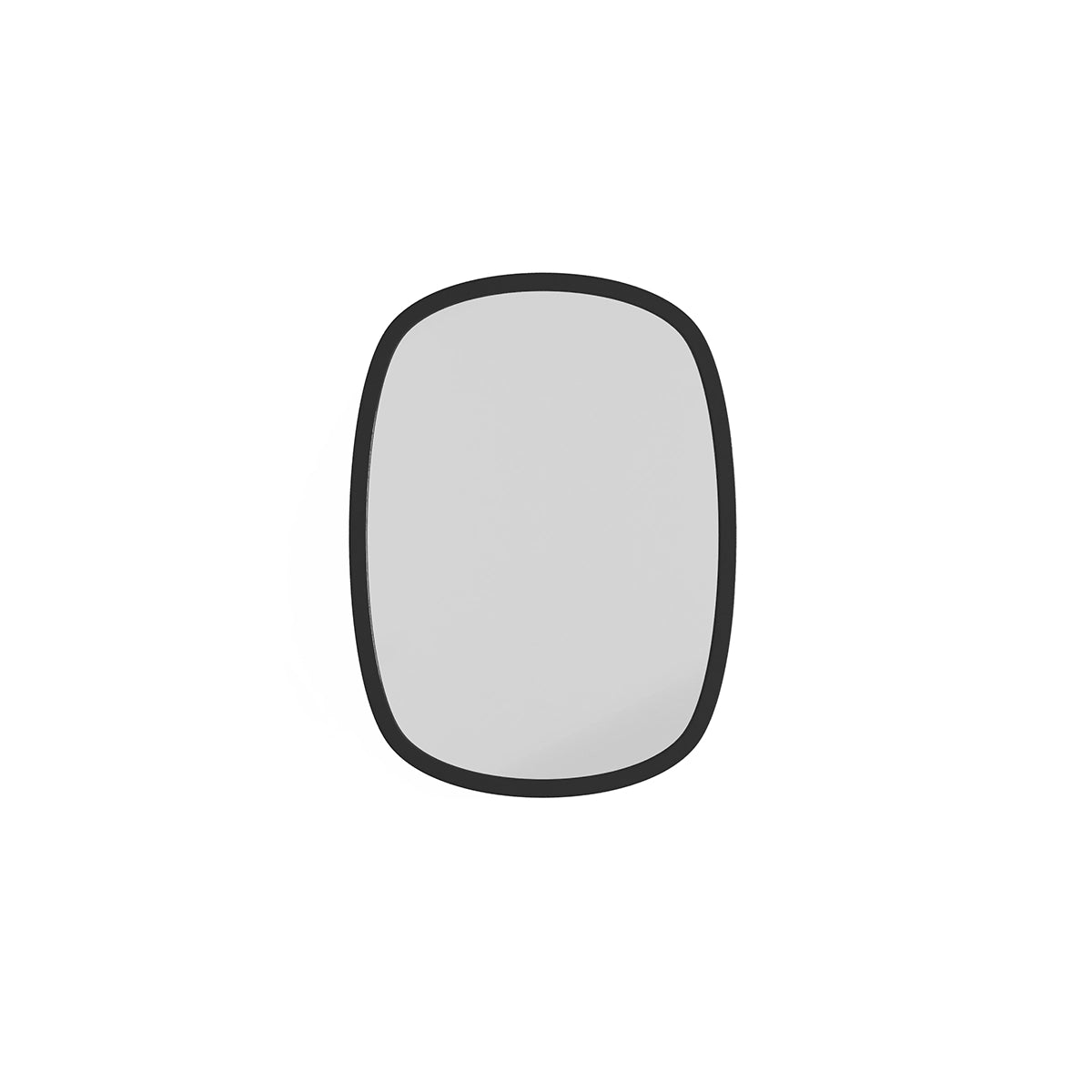 Oglinda Lazio – Rama Negru si Sandstone 64x90 cm