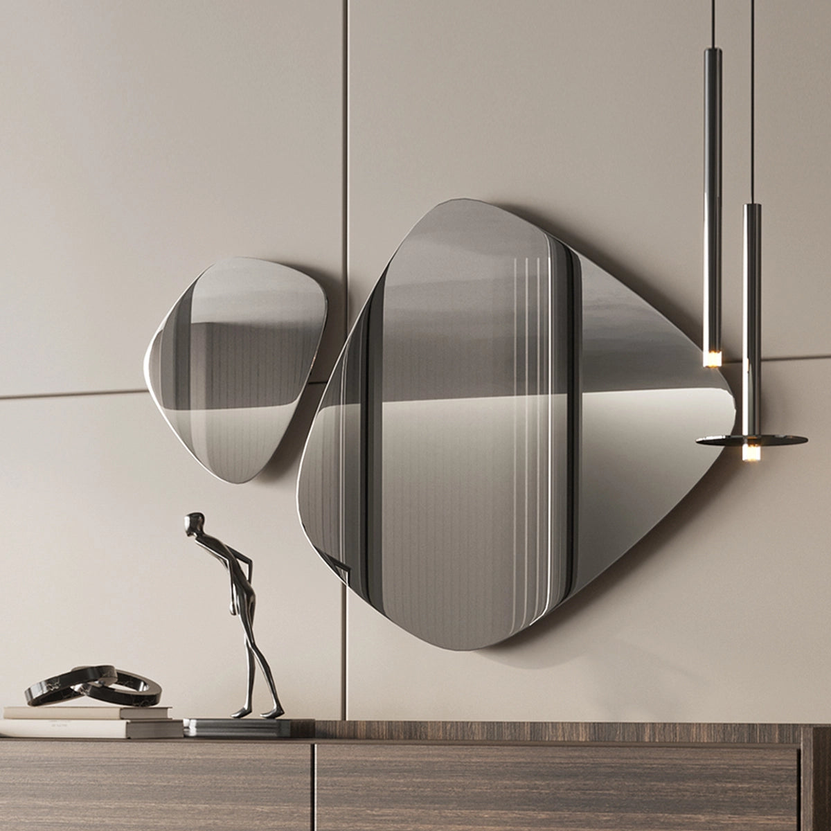 Set Oglinzi Roma – Design Organic Modern