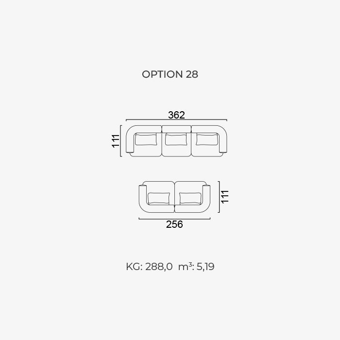 TRAMONTO - Optiunea 28