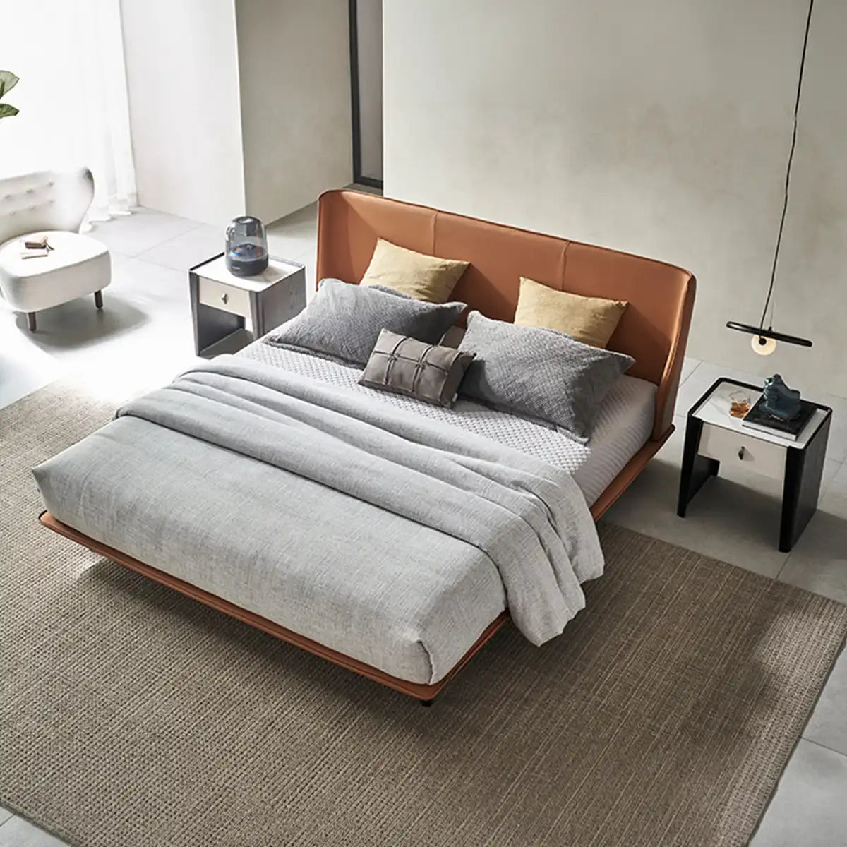 LETTO FERRETTI - Linee pulite e finiture di pregio