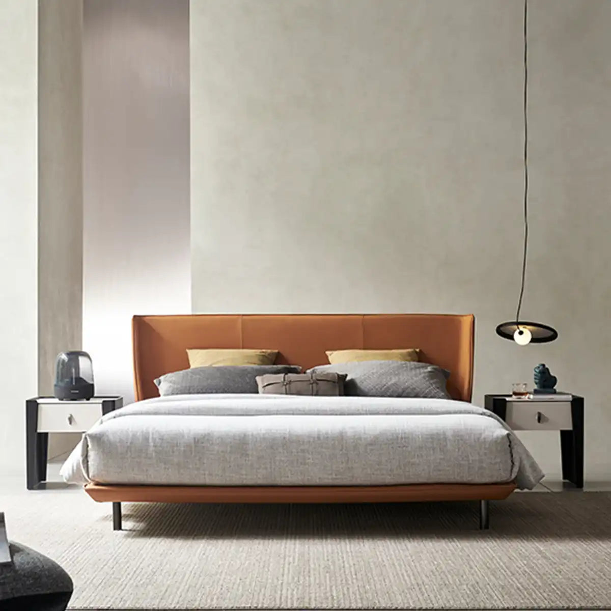 LETTO FERRETTI - Linee pulite e finiture di pregio