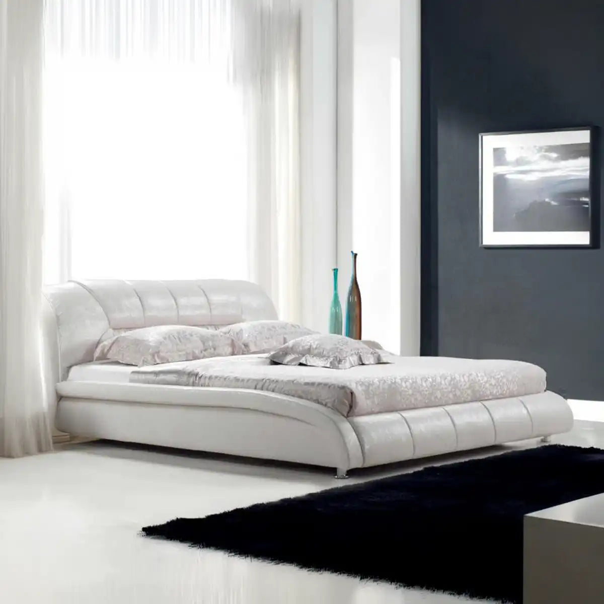 LETTO FIONA - Prodotto di lusso che dona un tocco moderno a qualsiasi camera da letto