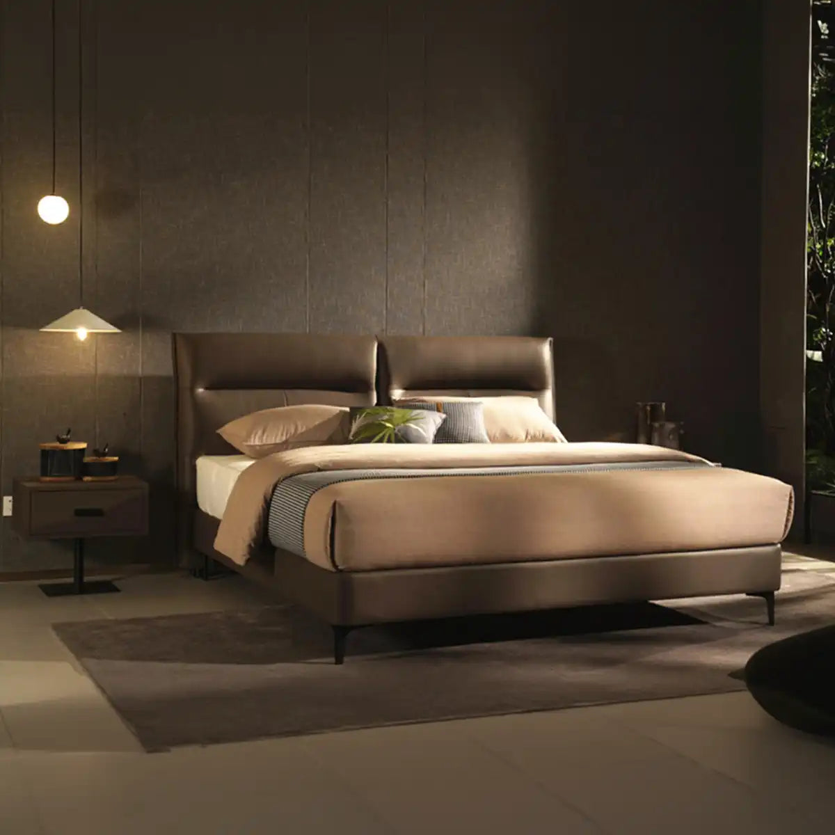 Letto Flow - Design moderno, eleganza distinta e grande comfort