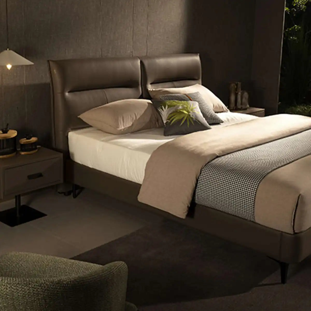 Letto Flow - Design moderno, eleganza distinta e grande comfort