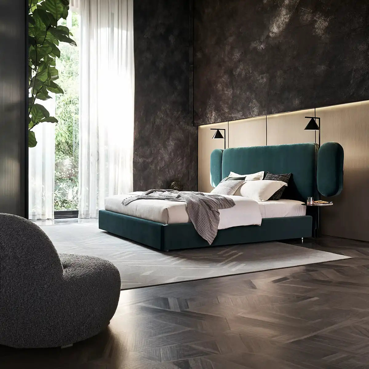 Letto Lagos - Distinto, elegante e distintamente confrontato