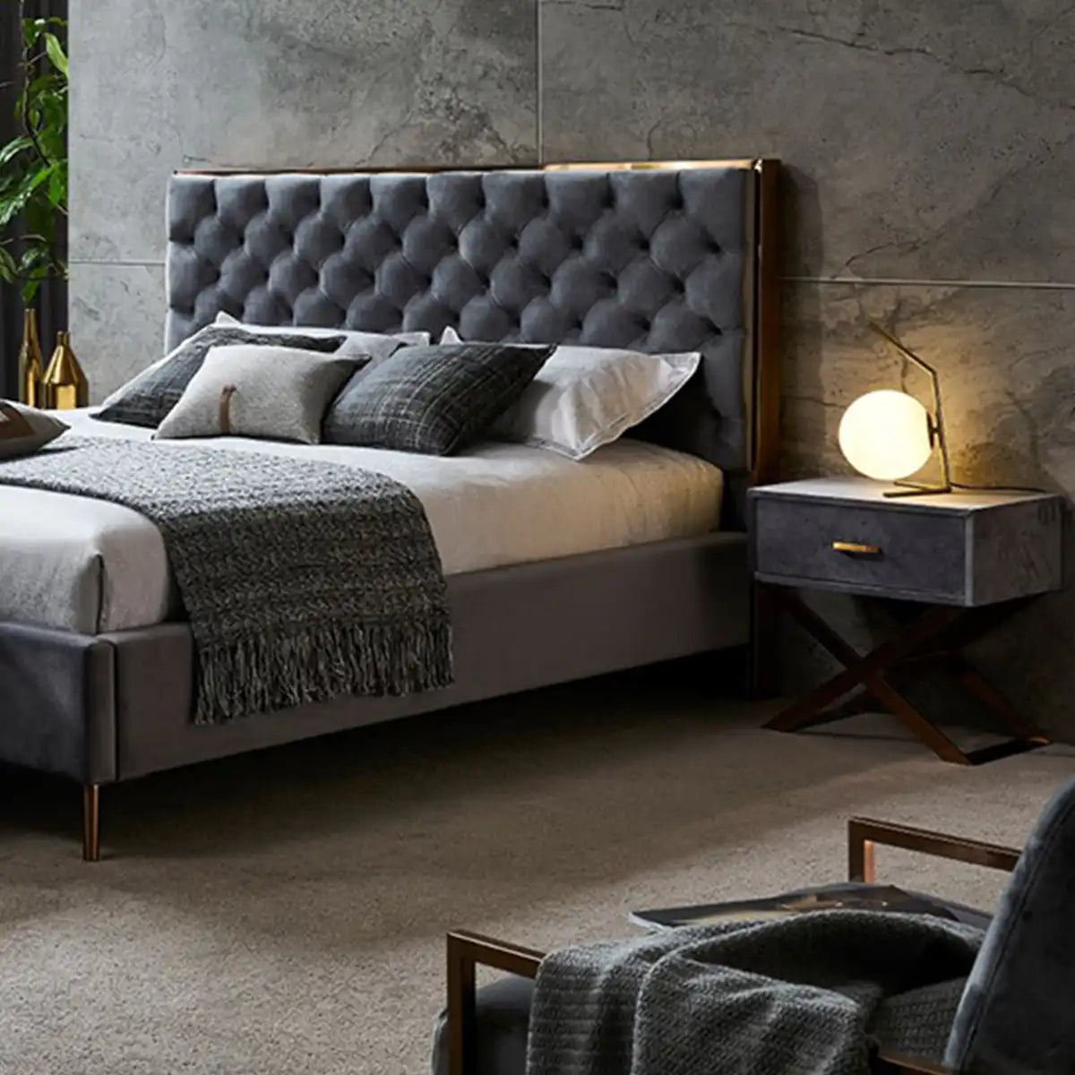 Letto Lucca - Design particolarmente raffinato