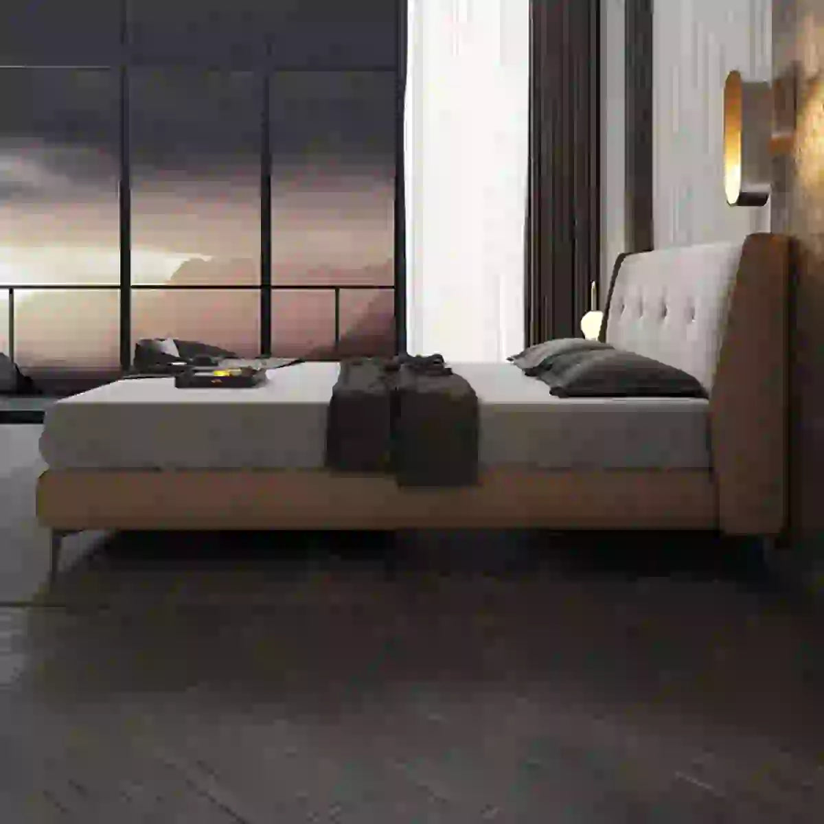 Letto Manila - Design minimalista e raffinato