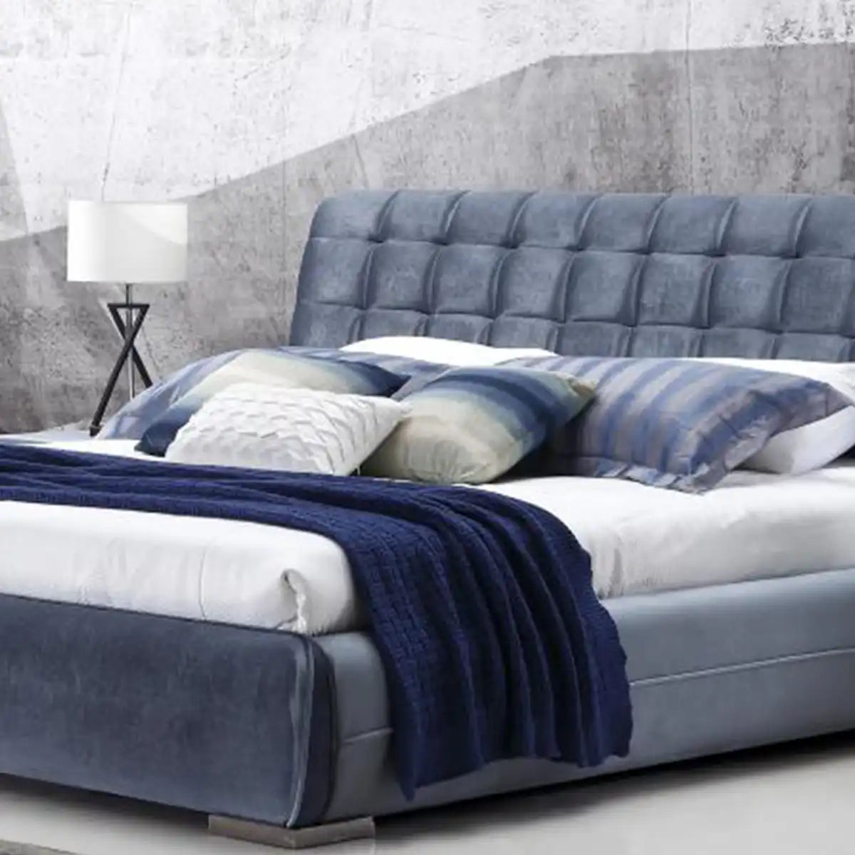 LETTO GRANDE - Design moderno e imbottito