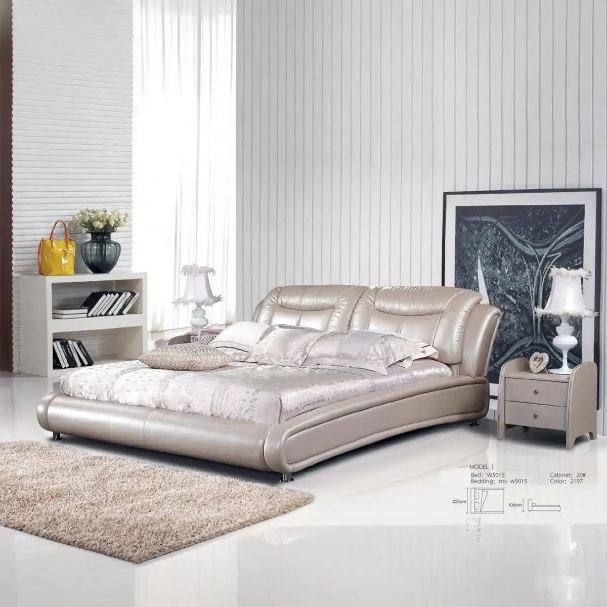 Letto MODENA - Design moderno ed elegante