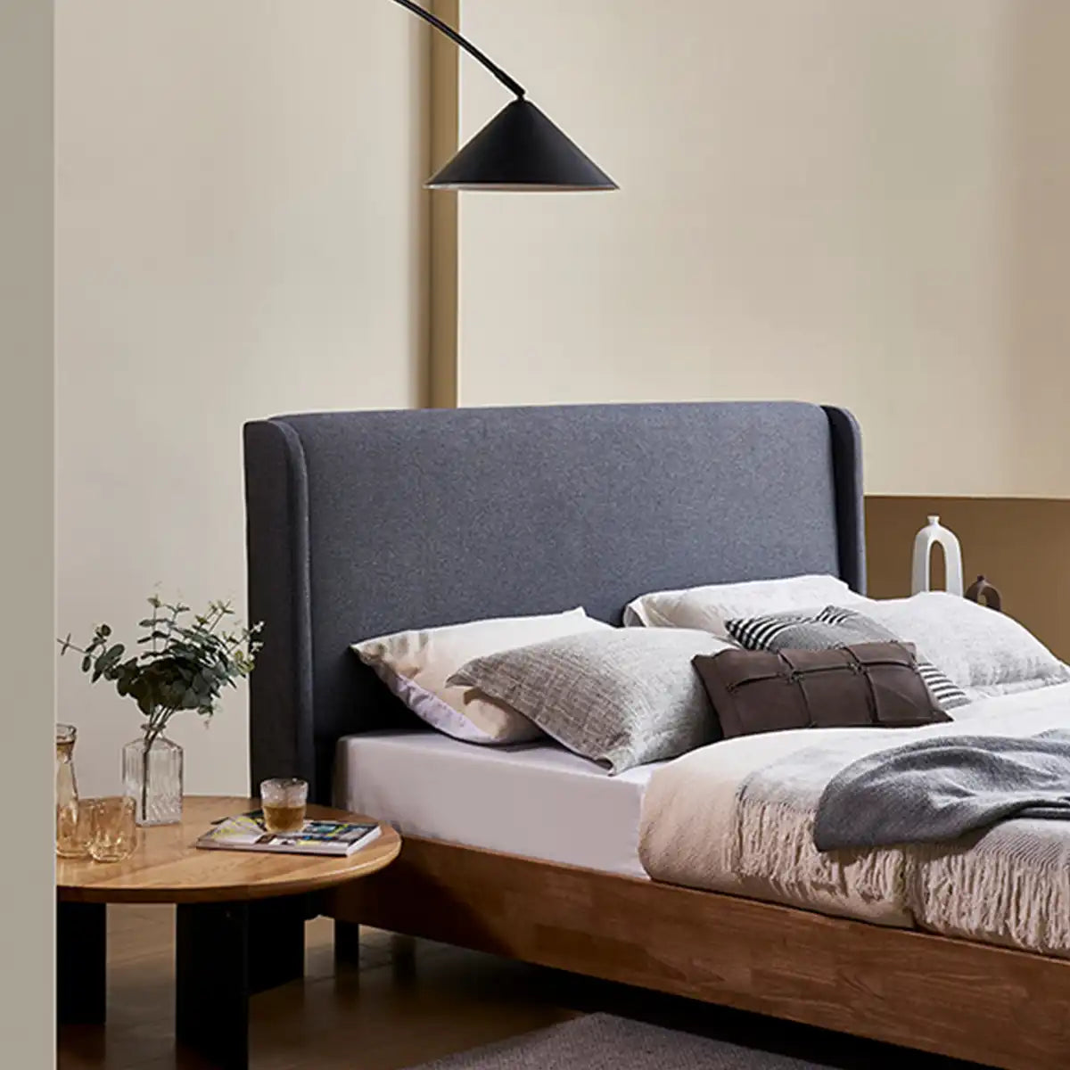 LETTO MONTI - Design raffinato e dettagli scultorei