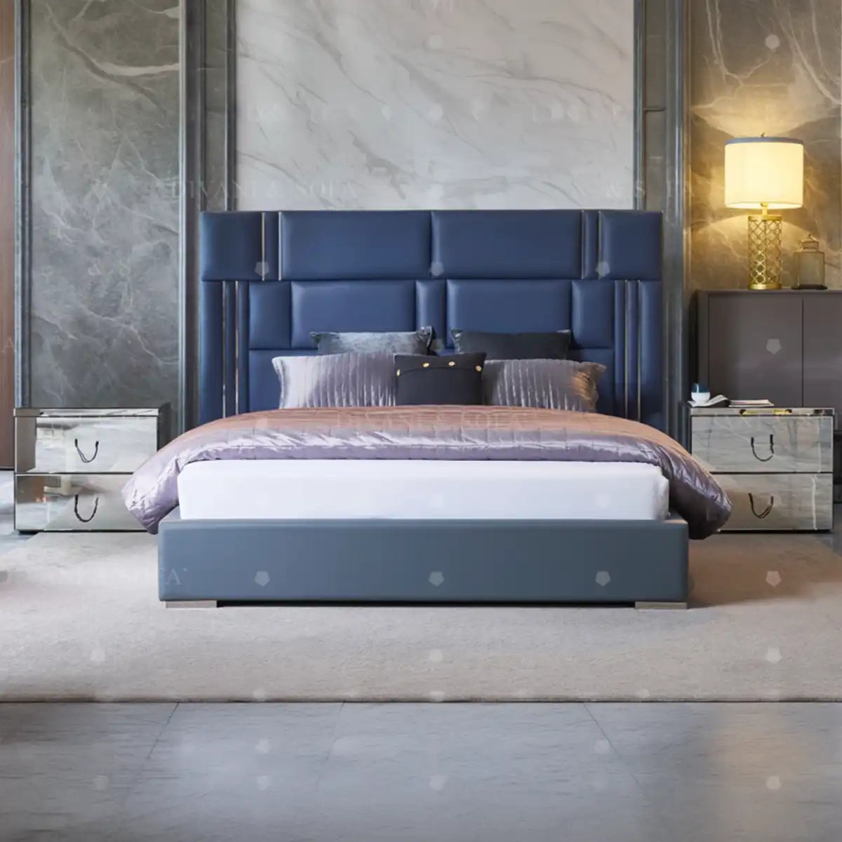 LETTO NERO - Design moderno ed elegante