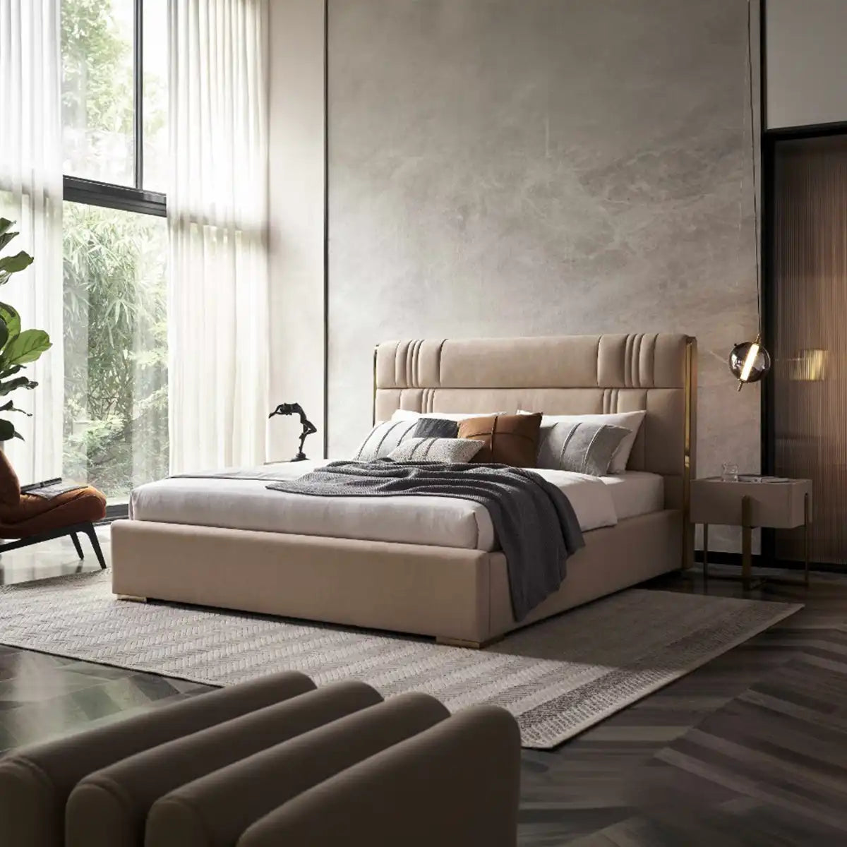 Letto OTTAWA - Una perfetta simbiosi tra eleganza e confronto premium