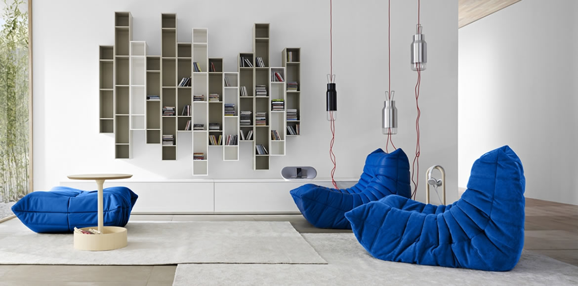 Compozitie Space - Design Modern cu Linii Rotunjite