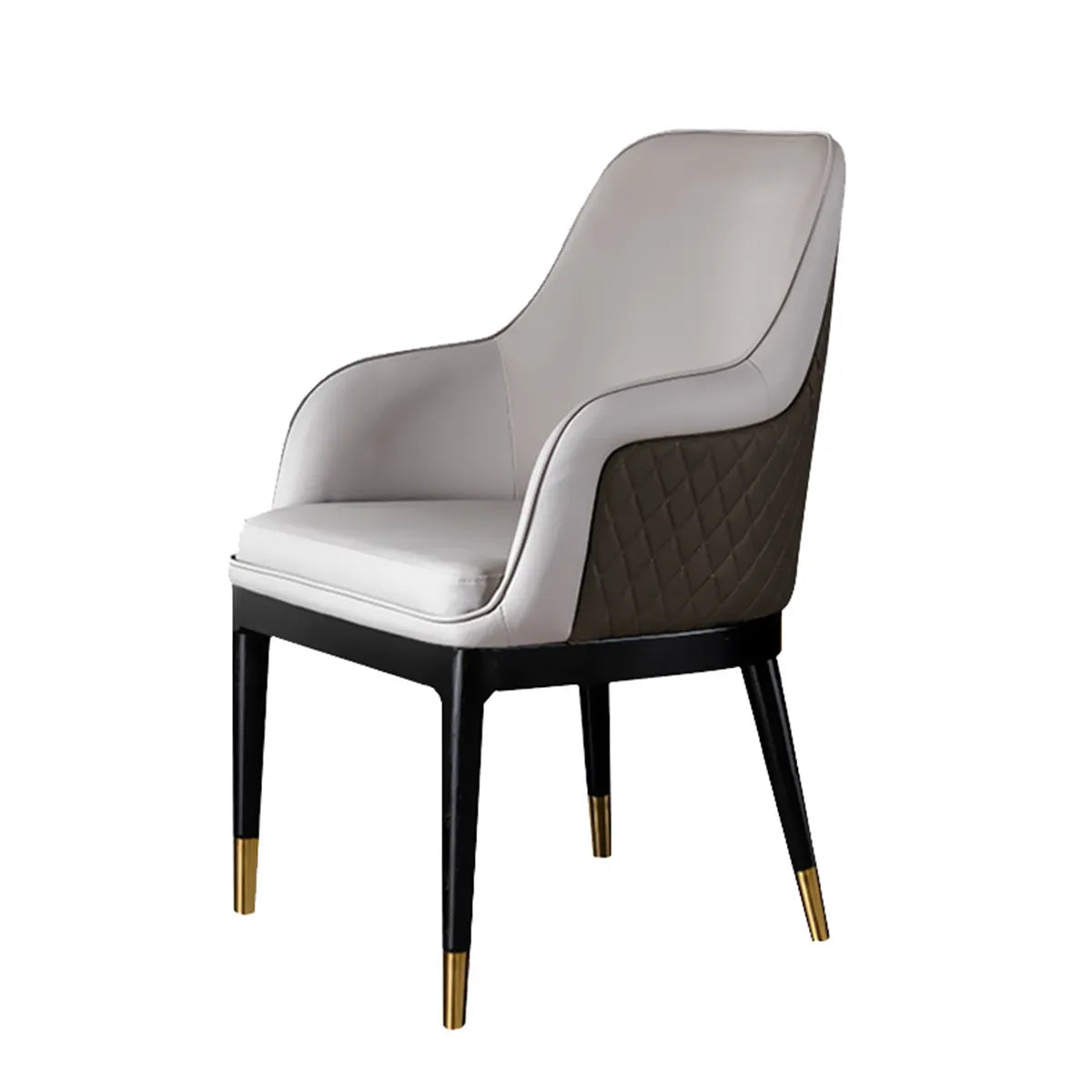 Sedia da pranzo nera - Pelle PU, design moderno ed elegante