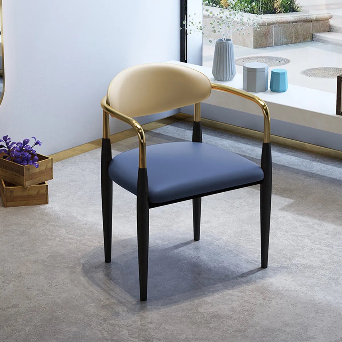 Sedia da pranzo Element: design moderno e comfort essenziale