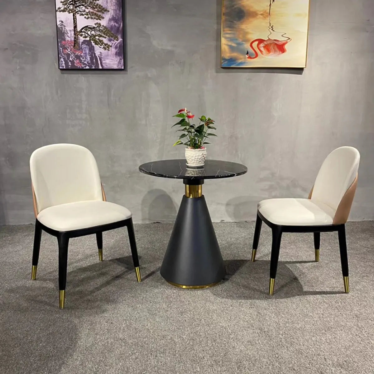 Sedia da pranzo Russel – Pelle PU, design moderno e comfort