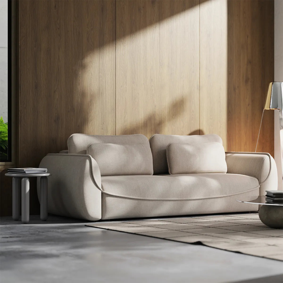 Canapea extensibila serilda 257x105x57 cm - culoare poza