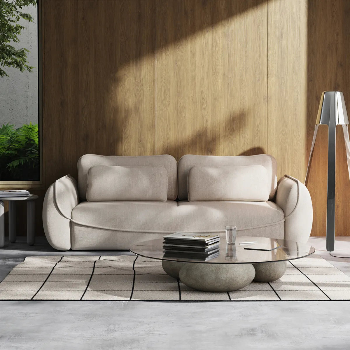 Canapea extensibila serilda 257x105x57 cm - culoare poza