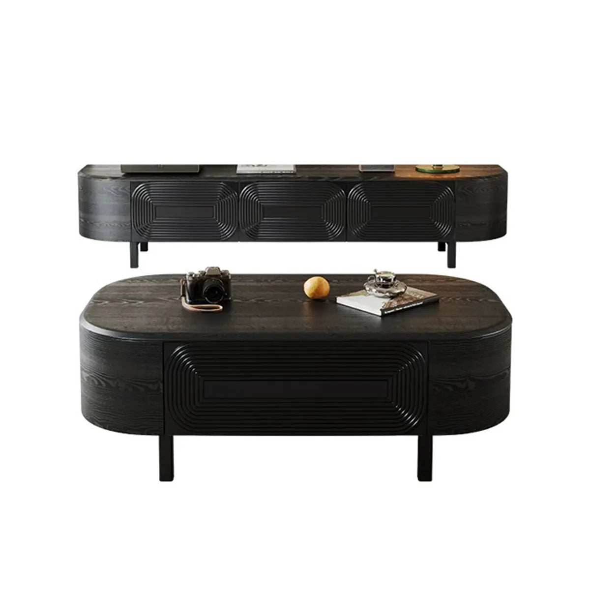 Set Lazas – design elegante in legno naturale